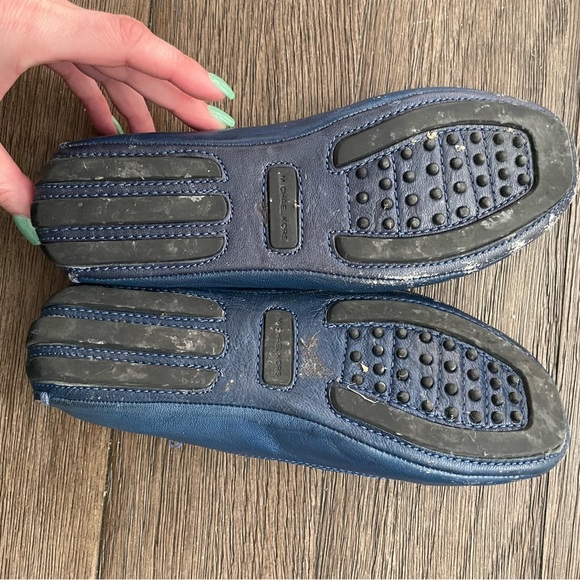 Blue Micheal Kors Flats - Picture 2 of 4